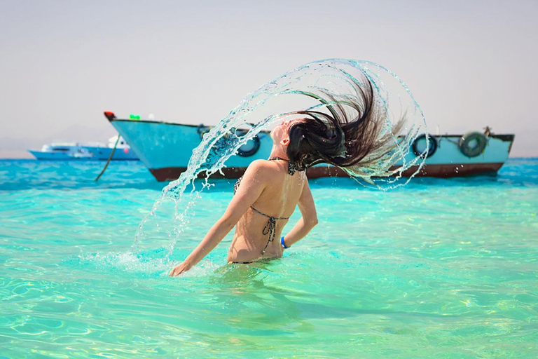 Całodniowa wycieczka Snorkeling and Island Tour z luksusowym rejsemSpokojna ucieczka na wyspę Mahmya