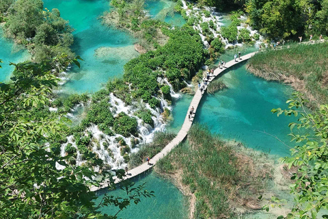 From Split or Zagreb: Plitvice Lakes National Park Tour