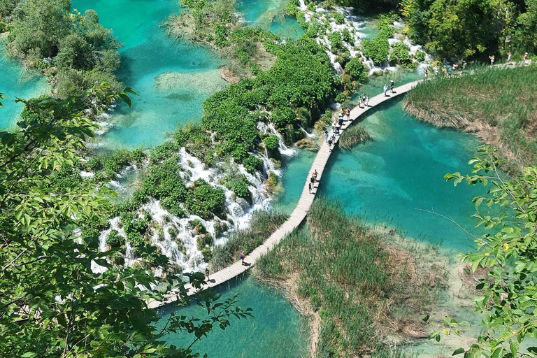 From Split or Zagreb: Plitvice Lakes National Park Tour