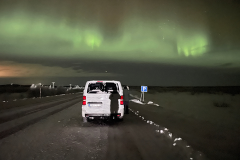 Excursion en minibus dans le parc national d'Abisko pour observer l'aurore boréale