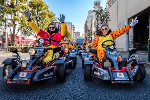 Asakusa : Visite guidée en karting dans les rues de l'est de Tokyo