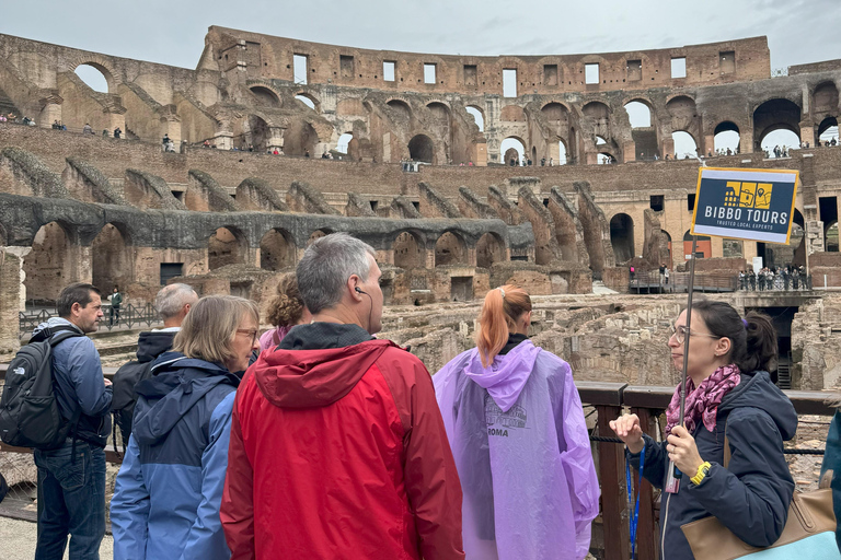 Rom: Colosseum Arena Colosseum Arena, Forum &amp; Palatinerberget Små grupperRom: Colosseum Arena Colosseum Arena, Forum Romanum, Palatinkullen Tur