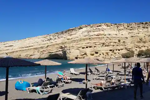 From Rethymno Bali & Panormo: Matala & Spili Villages Trip