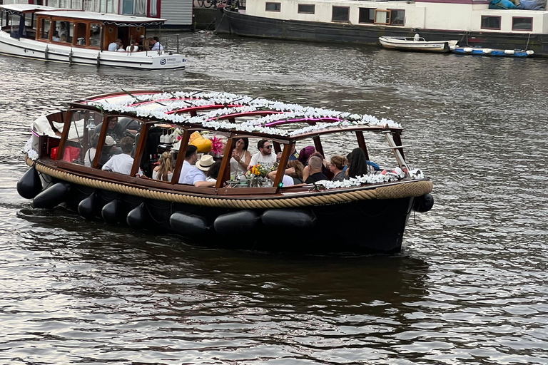 Amsterdam: Rondvaart met optioneel onbeperkt drankjesRondvaart met onbeperkt drankjes