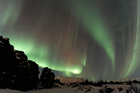 Akureyri : Lac Mývatn et aurores boréales - Spécial hiver