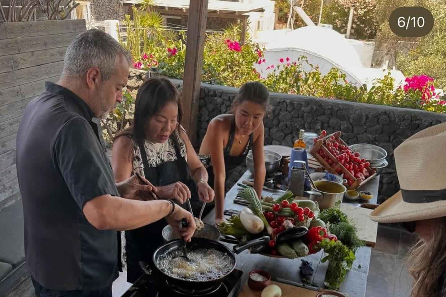 Santorini: Hands on Cooking Class with a Chef