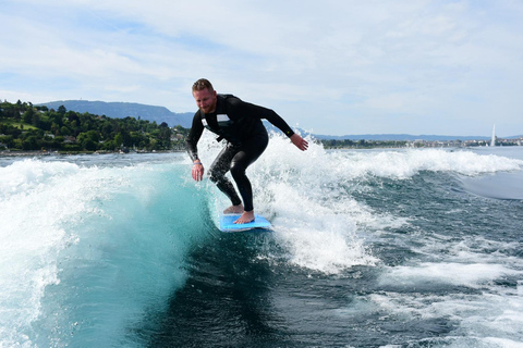 Geneva: Private Wakesurf Experience on Lake Geneva