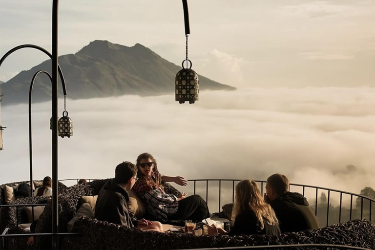 Mount Batur Jeep Sunrise, Hot Spring & Akasa cafe Jeep sunrise + hot spring (with hotel transfer)
