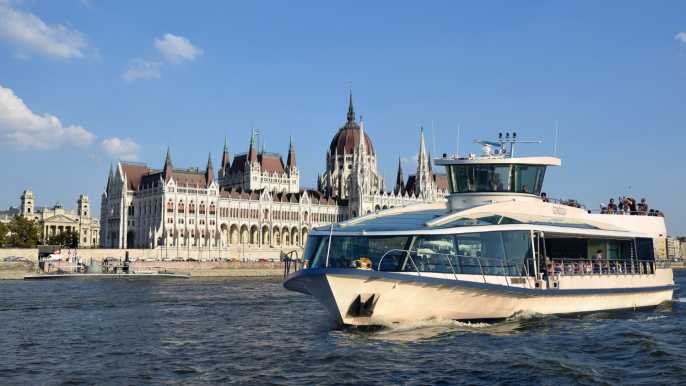Budapest: crucero turístico de día
