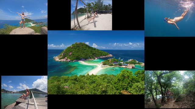 Visit Koh Tao to Nangyuan Island, Free island entry fee 250 baht in Koh Tao