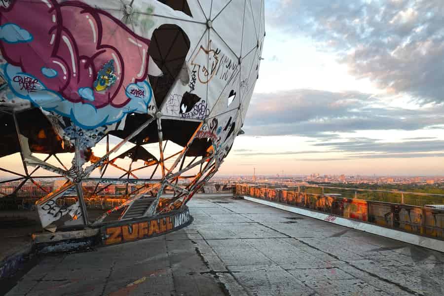 Berlin: Eintrittskarte für die Field Station Teufelsberg. Foto: GetYourGuide