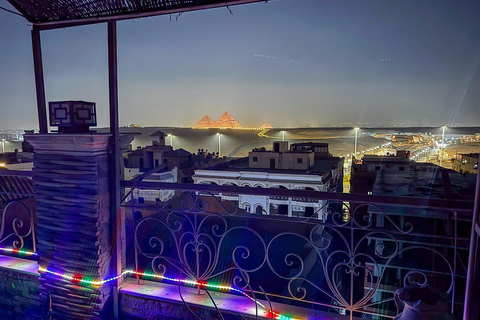 Hurghada: Cairo 2-Day Tour with Luxury Pyramids View Stay Day 1 Pyramids & GُEM Day 2 Memphis, Saqqara & Old Cairo ✨