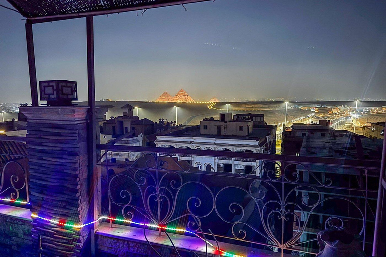 Hurghada: Cairo 2-Day Tour with Luxury Pyramids View Stay Day 1 Pyramids & GُEM Day 2 Memphis, Saqqara & Old Cairo ✨