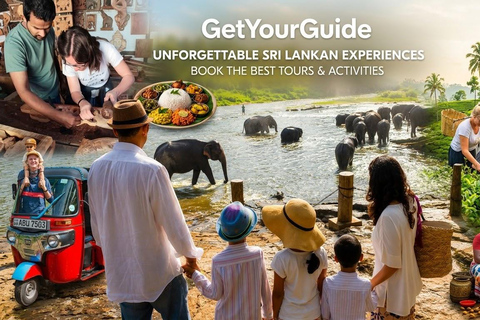 From Kandy: Private Pinnawla & Sri Lankan Village Experience
