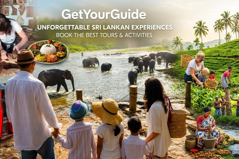 From Kandy: Private Pinnawla & Sri Lankan Village Experience