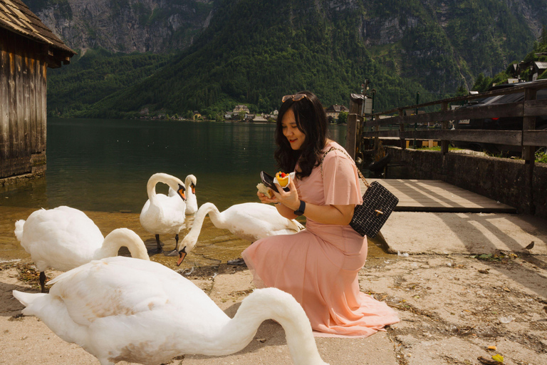 Hallstatt, passeio pelo som da música e passeio de barco com um fotógrafo