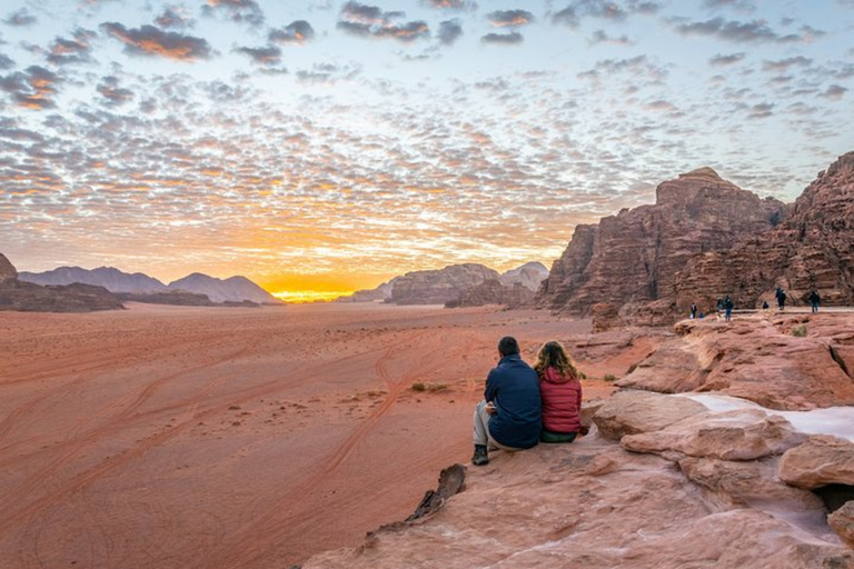 Wadi Rum: Solo Travelers Desert Adventure with Dinner