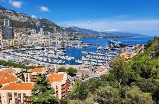 Tag in Monaco und Eze