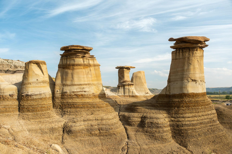 Drumheller: Dinosaurs, Museum, & Hoodoos Day Tour 8:20am Delta Calgary Downtown Pickup