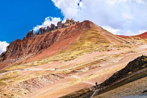 Cusco: Palccoyo Rainbow Mountain, Llama Sanctuary & Lunch