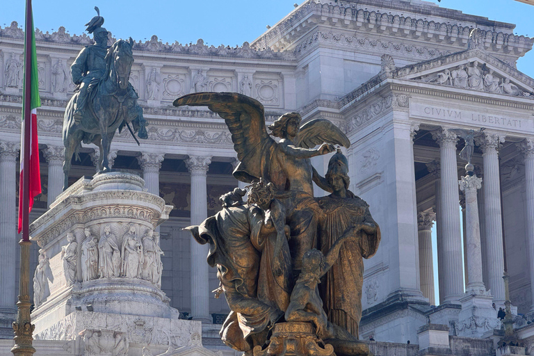 Rome: Vittoriano Panoramic Terrace & Palazzo Venezia Access