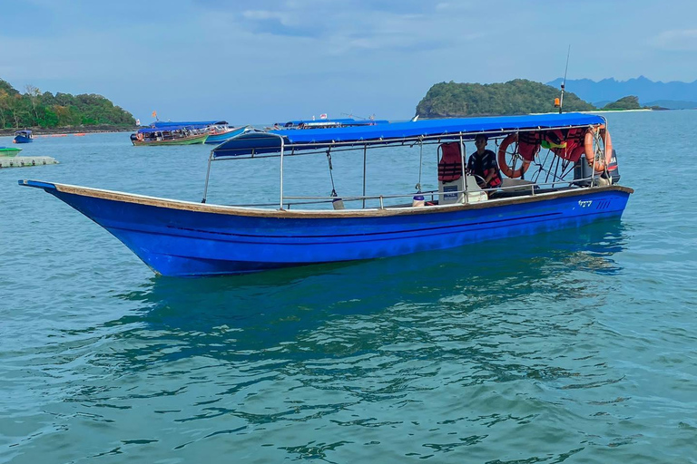 Langkawi: Eilandhoppen Gedeelde RondvaartGedeelde boot - Ophalen 08:00 - 09:00 - Hotel in dekking