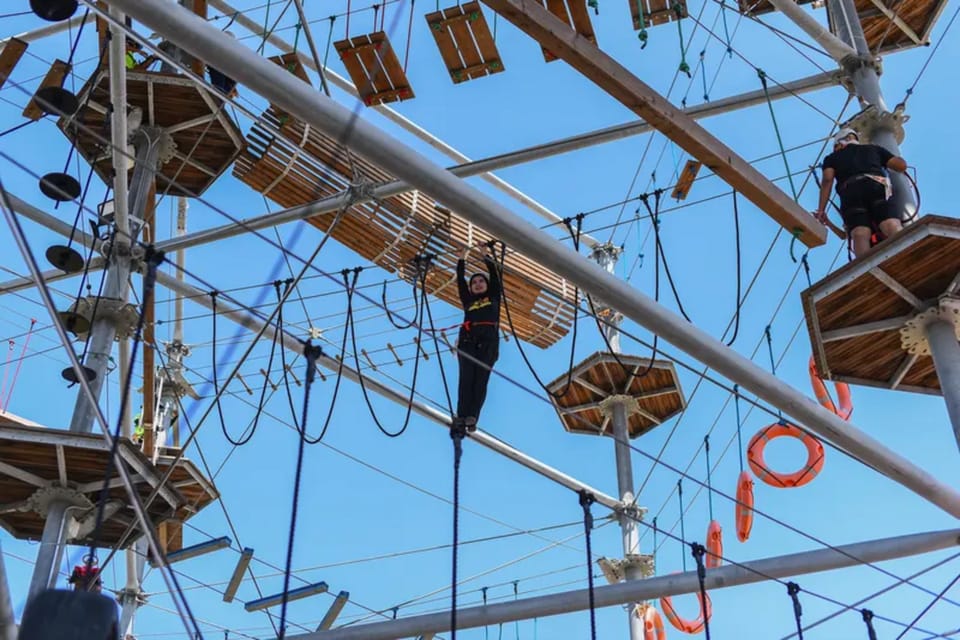 Goosebumps Rope Course Challenge Discovery Park Gamuda Cove GetYourGuide
