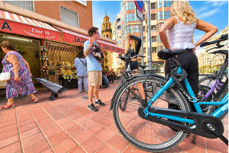 Valencia: Guided Bike Tour with Coffee Tasting