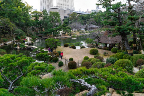 Sentiero del patrimonio di Hiroshima: Cupola, castello di Hiroshima e giardino