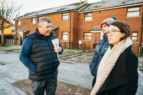 Belfast: 1,5-stündige private Stadtwandertour