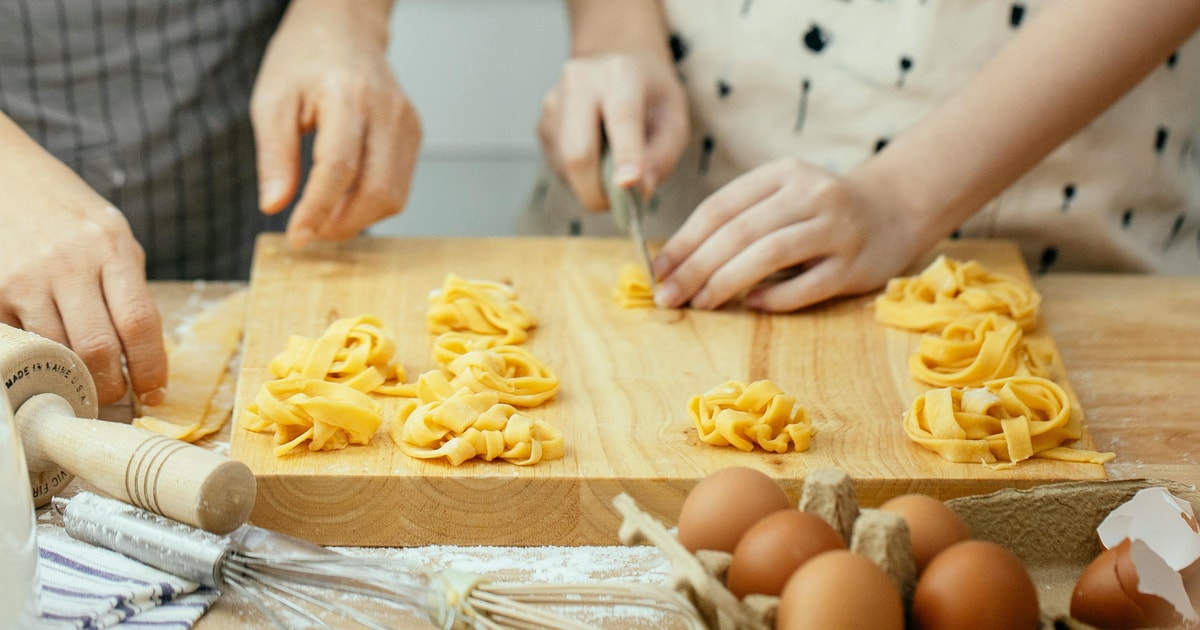 Image showcasing Fresh pasta cooking class in Palermo with Mamma Corleone | GetYourGuide