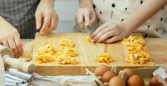 Fresh pasta cooking class in Palermo with Mamma Corleone