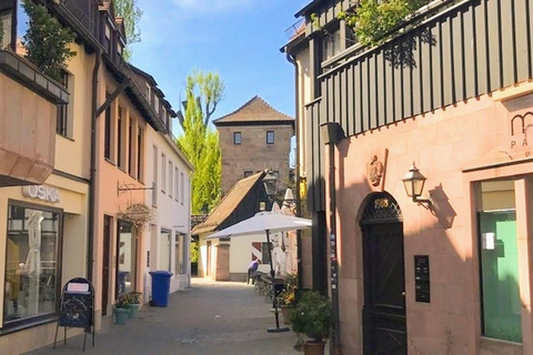 Neurenberg: Langs Pegnitz door oude binnenstad Zelf rondleiding