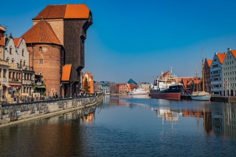 Gdansk: Visite de la vieille ville avec l'accès à l'autel AmberOption standard