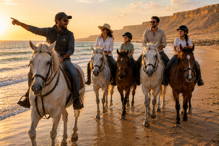 Dakhla: Beach Horse Riding Experience with Photos