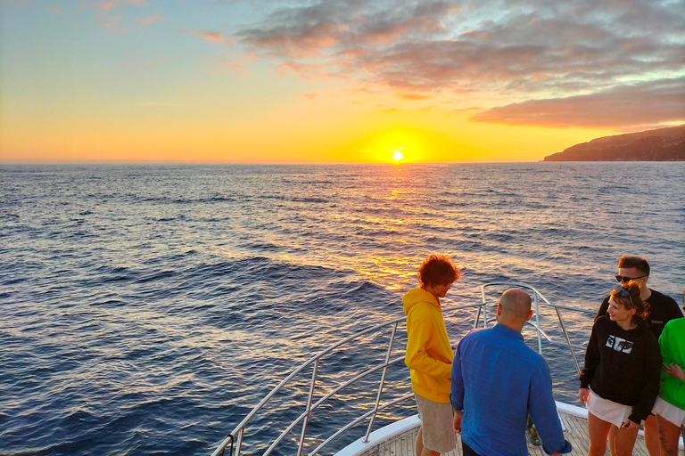 Madeeira: Dinnercruise bij zonsondergang