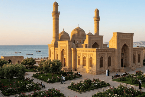 Baku: Private City Tour with Airport Drop-Off Baku: 3 Hour Private City Tour with Airport Drop-Off