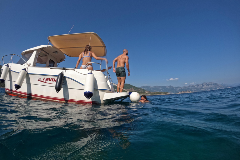 Z Budvy: Wycieczka statkiem na wyspy Stefan i Katič