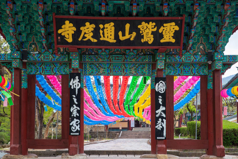 Tongdosa UNESCO & Gourmet Half Day Private Tour from Busan