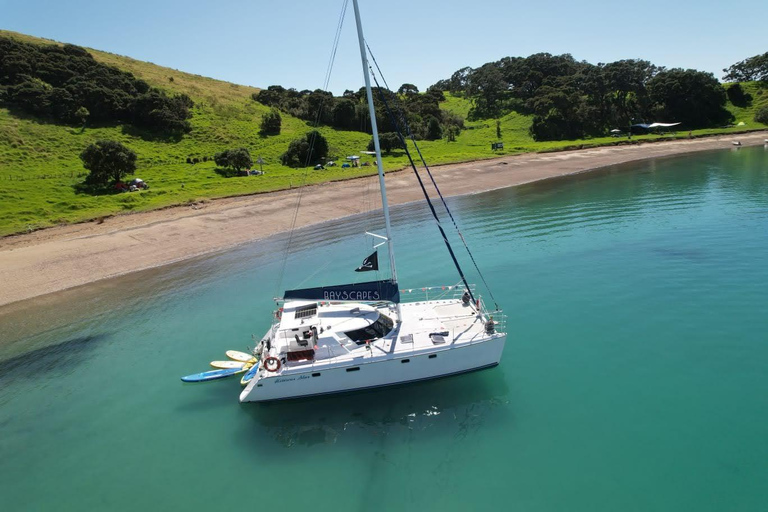 Bay of Islands: Charter med seglingskatamaran och lunch