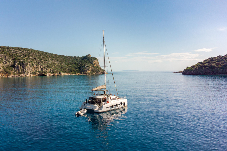 Nafplio Lounge Catamaran Cruise, Swimming & Sunset Option