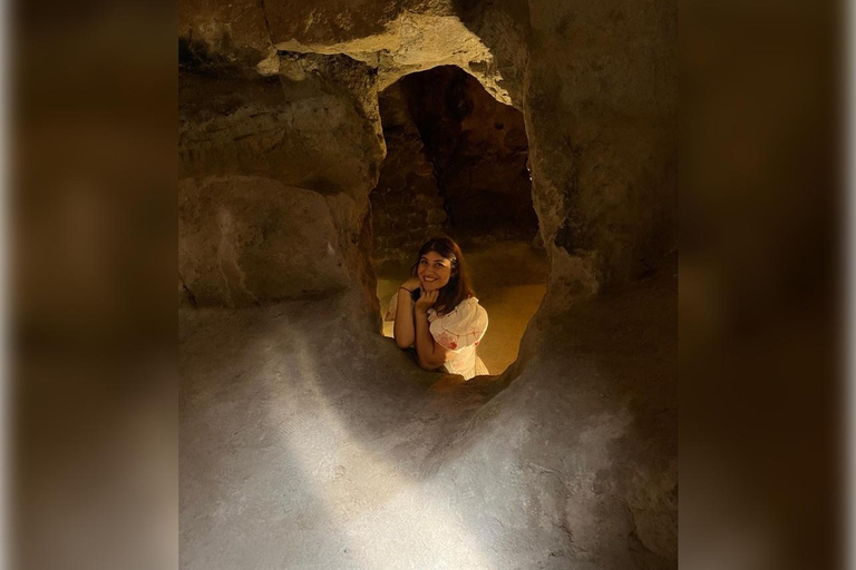 Capadocia: tour de la ciudad subterránea oculta con entrada y cerámicaCapadocia: tour privado de la ciudad subterránea con entrada y cerámica