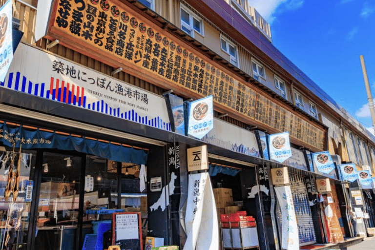 Toyosu Fish Auction and Tsukiji Market with Sushi Tasting