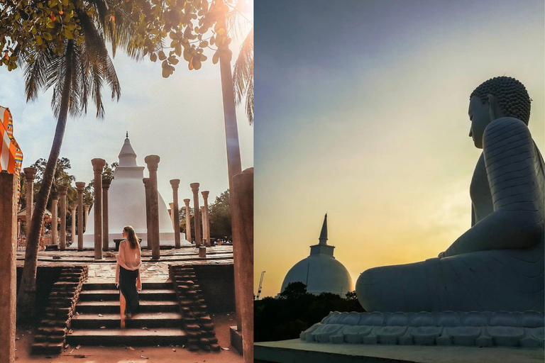 Golden Hour at Mihintale & Illuminated Anuradhapura Night