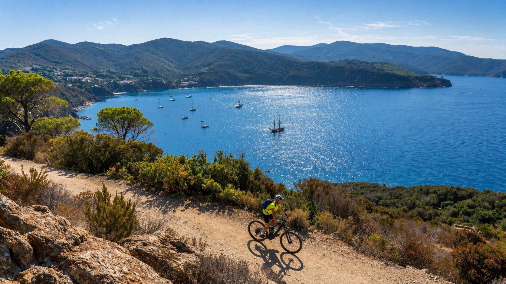 Cala Violina: Virtuell geführte E-Bike-Tour