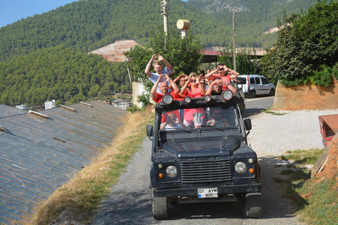 Alanya: Jeep Safari to Dim Valley with Lunch & Transfer