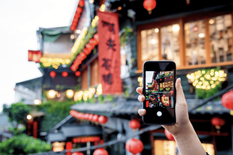 Taipei: Jiufen, Shifens vattenfall och Pingxi Sky Lantern Tour