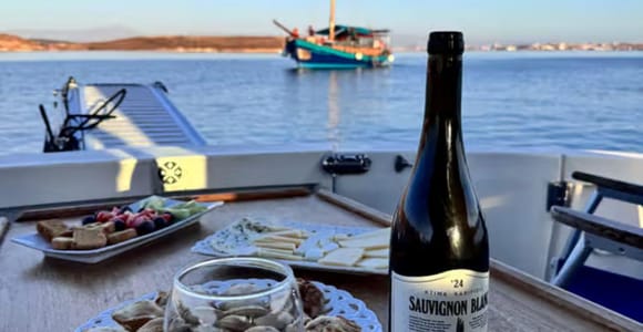 Blue Lagoon, Antiparos Caves & Despotiko: Private Day Cruise