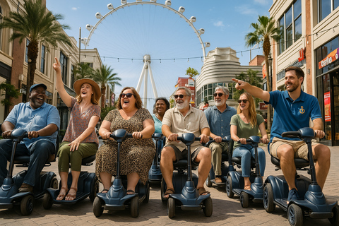 Las Vegas Strip: tour en scooter de movilidad con almuerzoLas Vegas Strip: recorrido en scooter eléctrico con almuerzo incluido