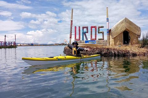 Von Puno || Kajaktour zu den Uros-Inseln || Ganztagestour